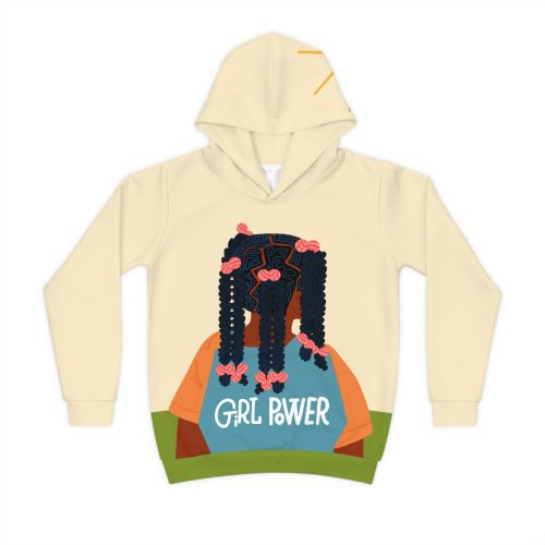 "Girl Power" Children's Hoodie - DomoINK