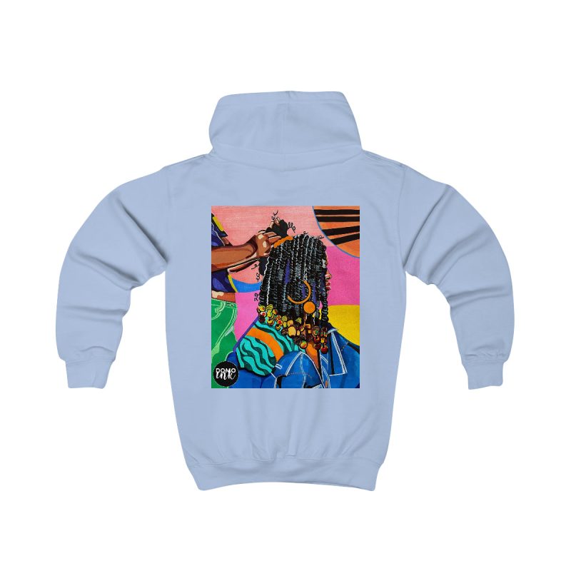 "Laid Braids" Kids Hoodie - DomoINK