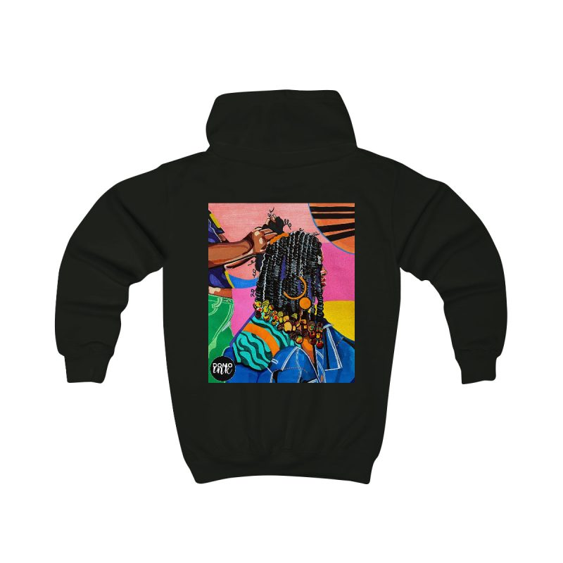 "Laid Braids" Kids Hoodie - DomoINK