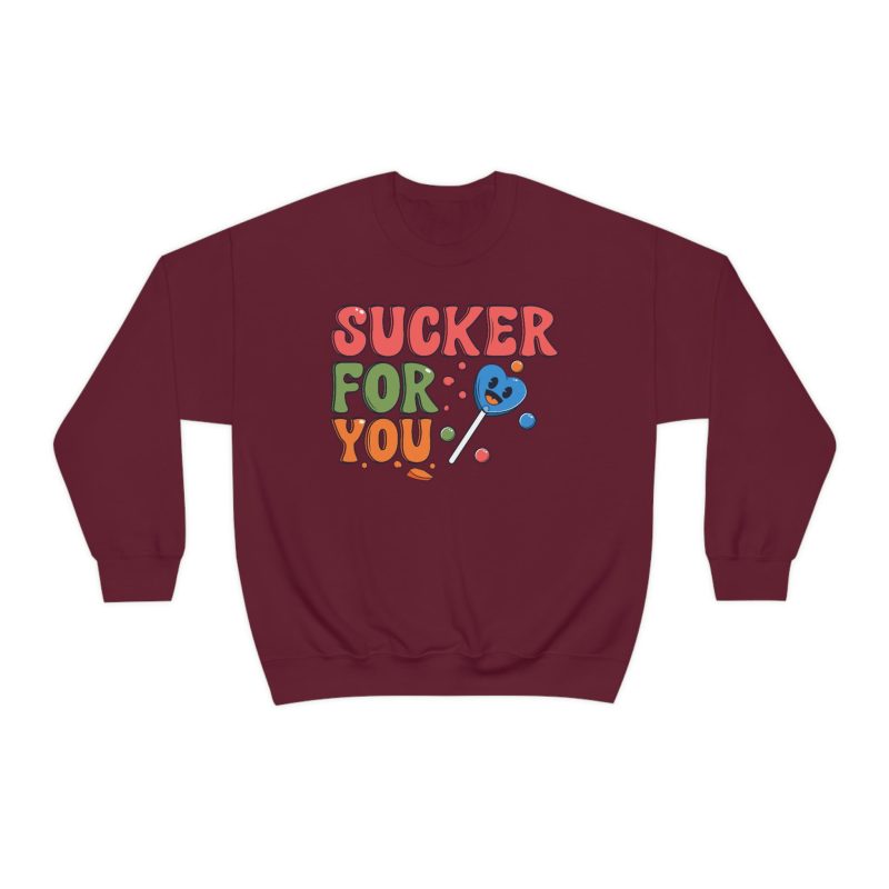 "Sucker For You" Unisex Sweatshirt - DomoINK