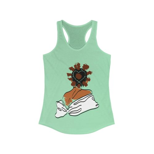 "Erykah Bantu" Racerback Tank - DomoINK