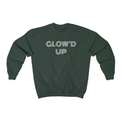 "Glow'd Up" Unisex Sweatshirt - DomoINK