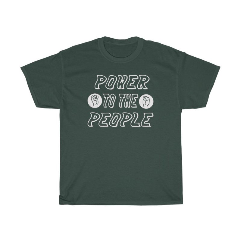 "Power to the People" Unisex T-Shirt - DomoINK