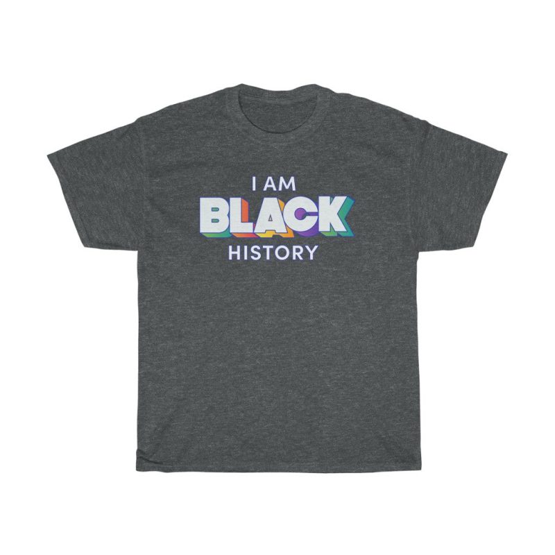 "I am Black History" Unisex T-Shirt - DomoINK