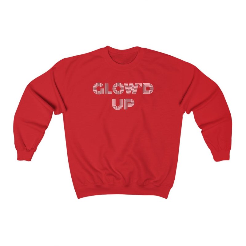 "Glow'd Up" Unisex Sweatshirt - DomoINK