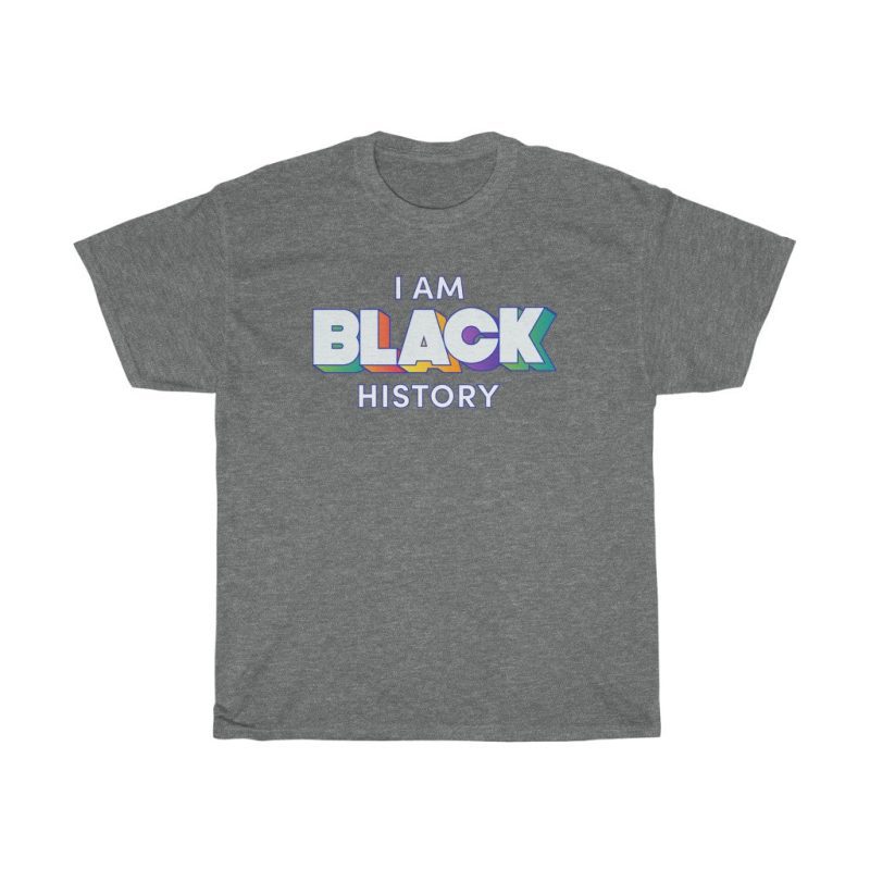 "I am Black History" Unisex T-Shirt - DomoINK