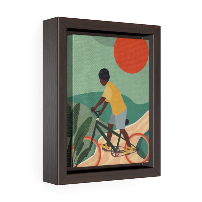 "Sunset" Framed Canvas Print - DomoINK