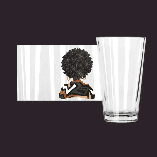 "Black Art Matters" Pint Glass - DomoINK