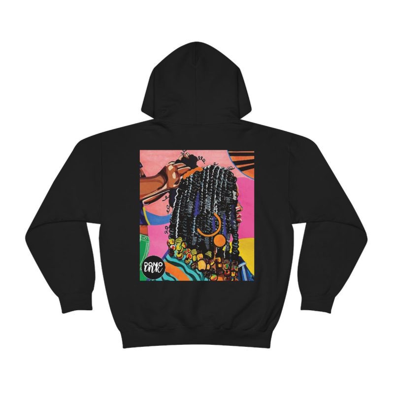 "Laid Braids" Unisex Hoodie - DomoINK