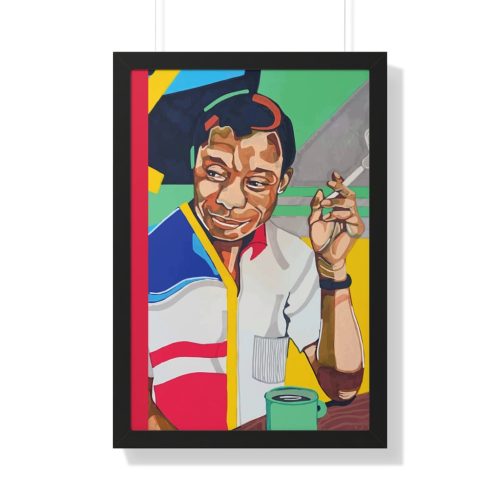 "Baldwin" Framed Art Print - DomoINK