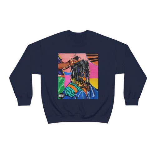 "Laid Braids" Unisex Sweatshirt - DomoINK