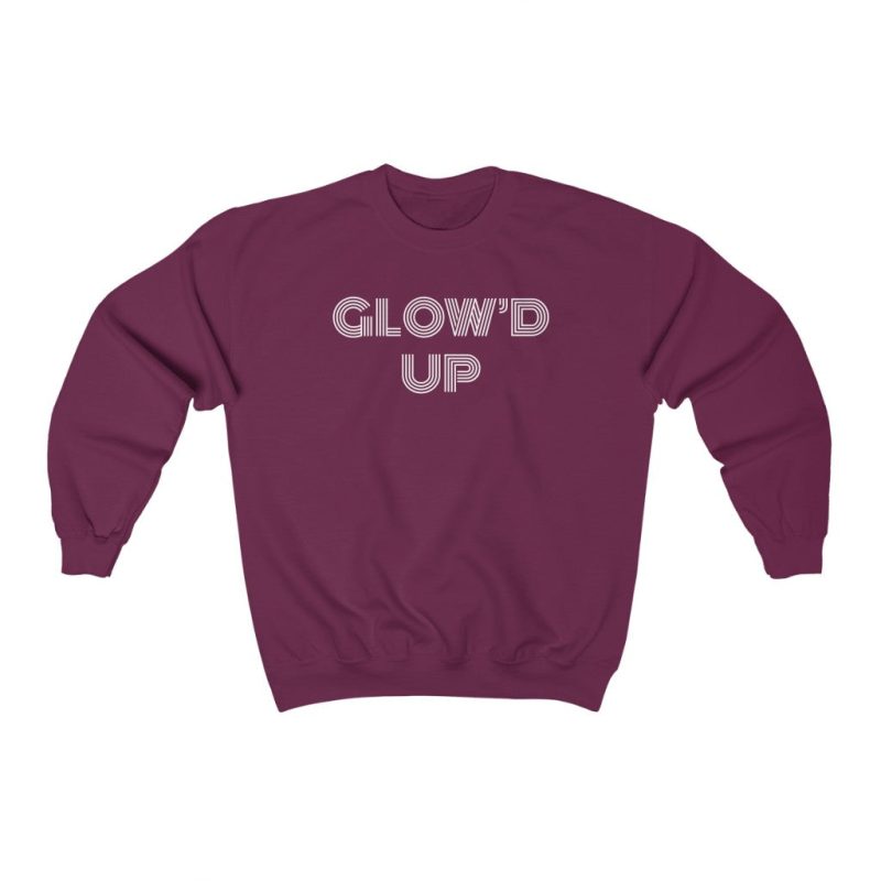 "Glow'd Up" Unisex Sweatshirt - DomoINK