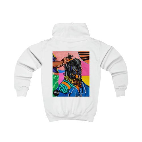 "Laid Braids" Kids Hoodie - DomoINK