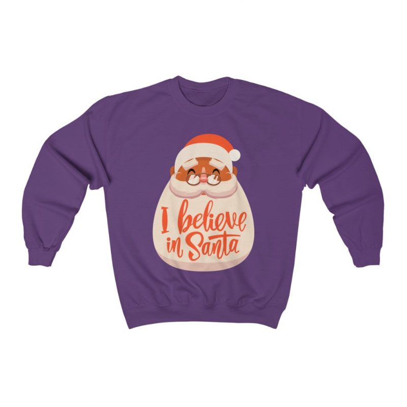 "I Believe in Santa" Unisex Sweatshirt - DomoINK