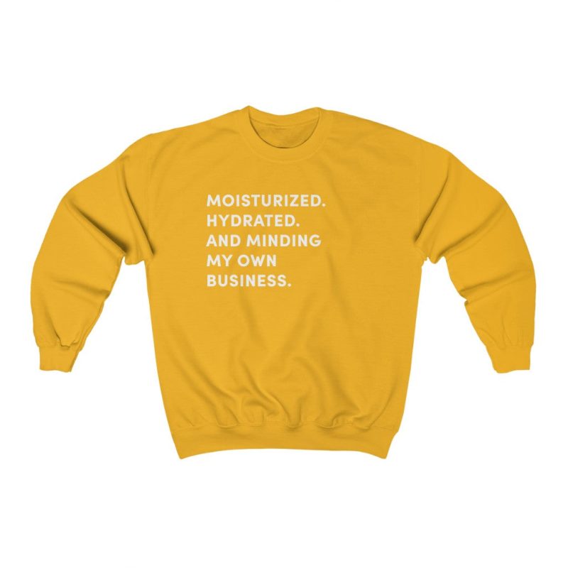 "Minding My Own Business" Unisex Sweatshirt - DomoINK