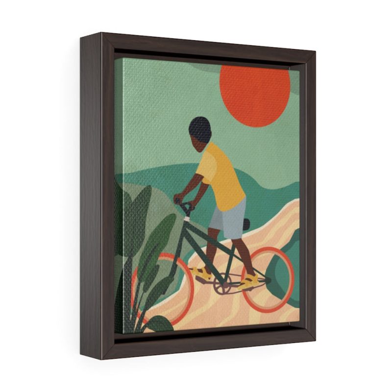 "Sunset" Framed Canvas Print - DomoINK