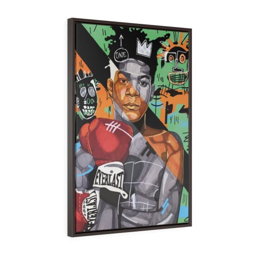 "NY Dreams" Framed Canvas Print - DomoINK