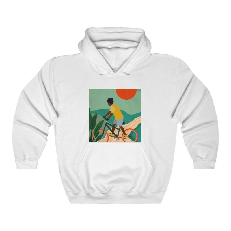 "Sunset" Hooded Sweatshirt - DomoINK