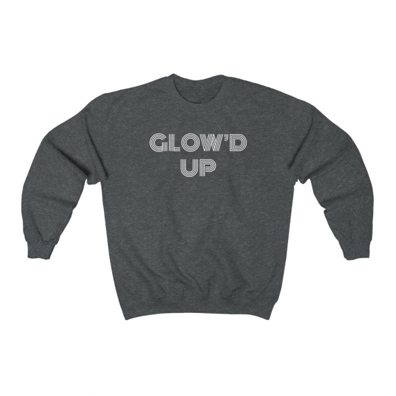 "Glow'd Up" Unisex Sweatshirt - DomoINK