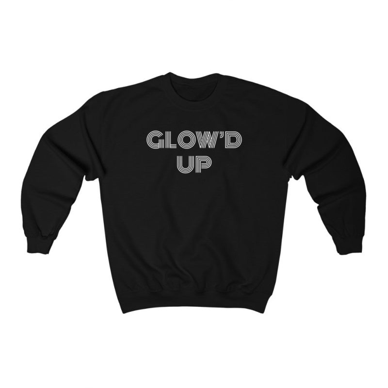 "Glow'd Up" Unisex Sweatshirt - DomoINK