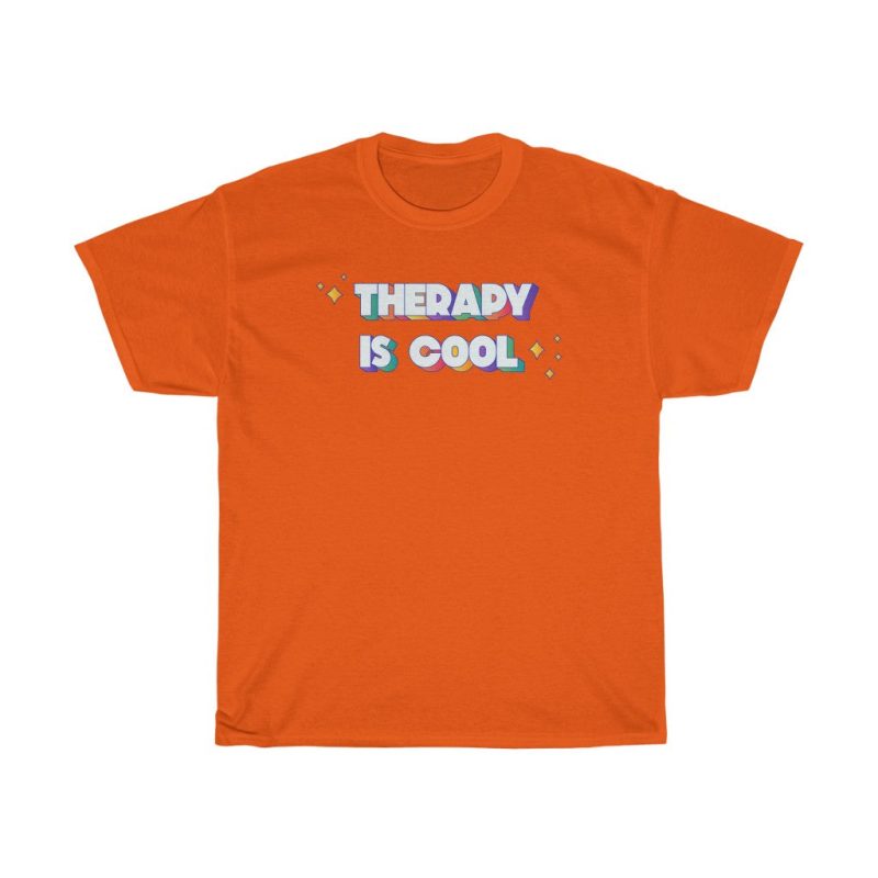 "Therapy is Cool" Unisex T-Shirt - DomoINK