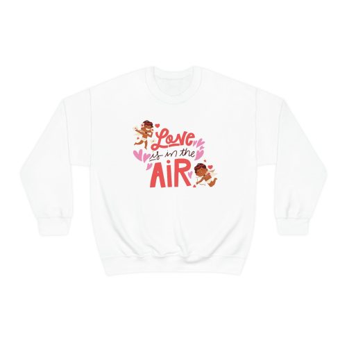 "Love is in the Air" Unisex Sweatshirt - DomoINK