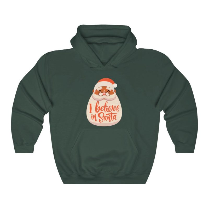 "I Believe in Santa" Unisex Hoodie - DomoINK