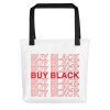 "Buy Black" Tote bag - DomoINK