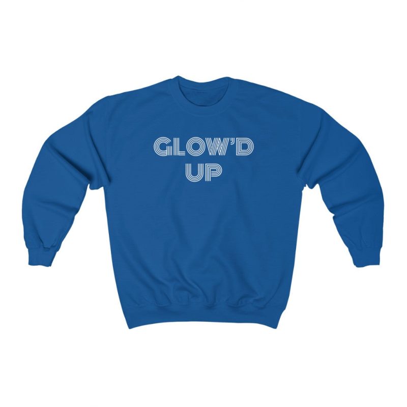 "Glow'd Up" Unisex Sweatshirt - DomoINK