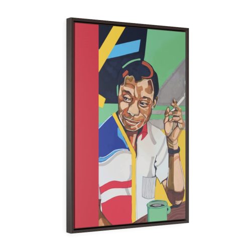 "Baldwin" Framed Canvas Print - DomoINK