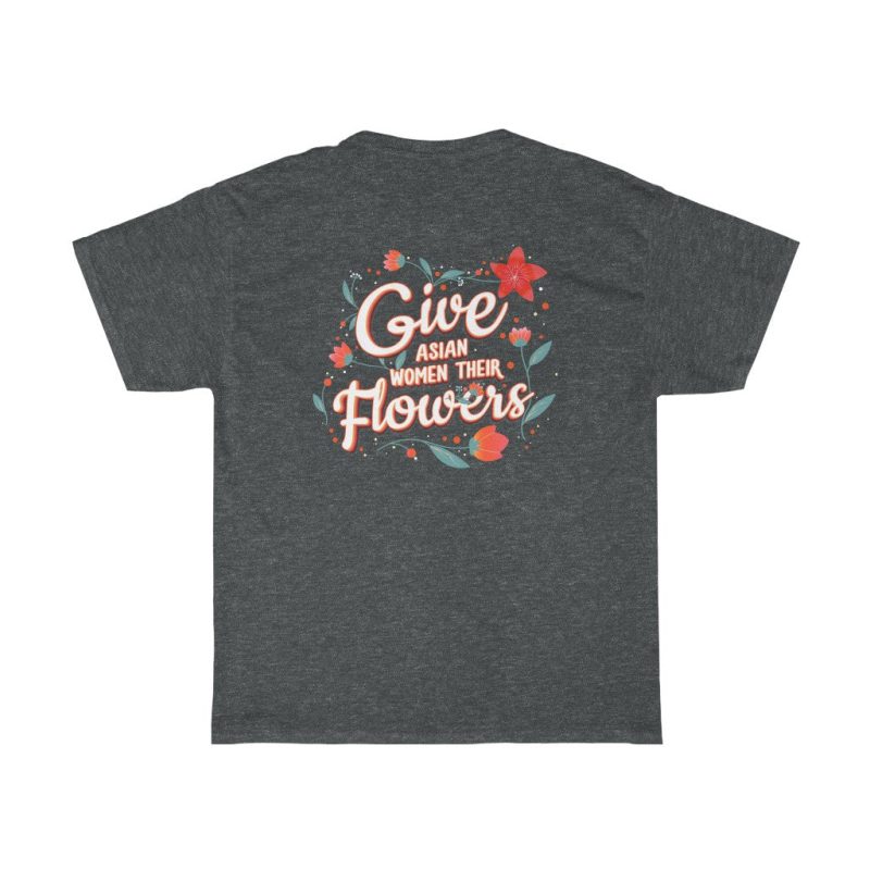 "Give Asian Creatives Their Flowers" Unisex T-Shirt - DomoINK