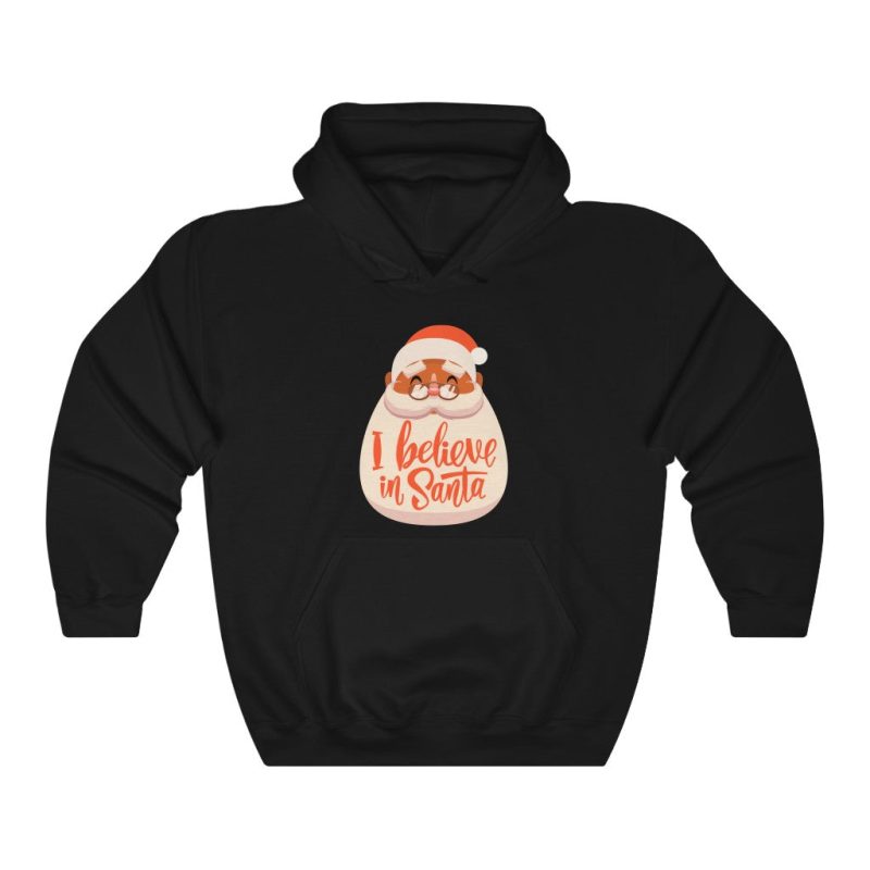 "I Believe in Santa" Unisex Hoodie - DomoINK