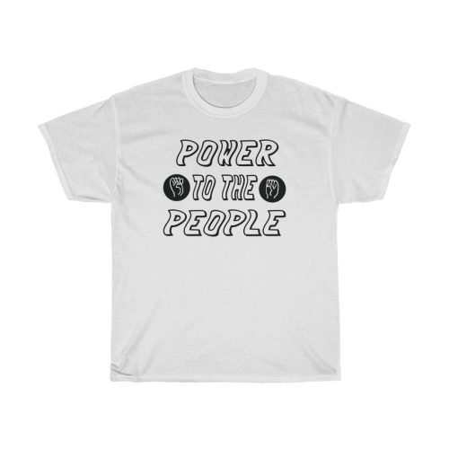 "Power to the People" Unisex T-Shirt - DomoINK