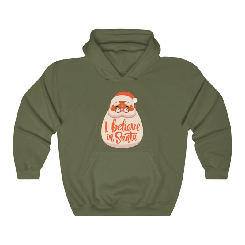 "I Believe in Santa" Unisex Hoodie - DomoINK