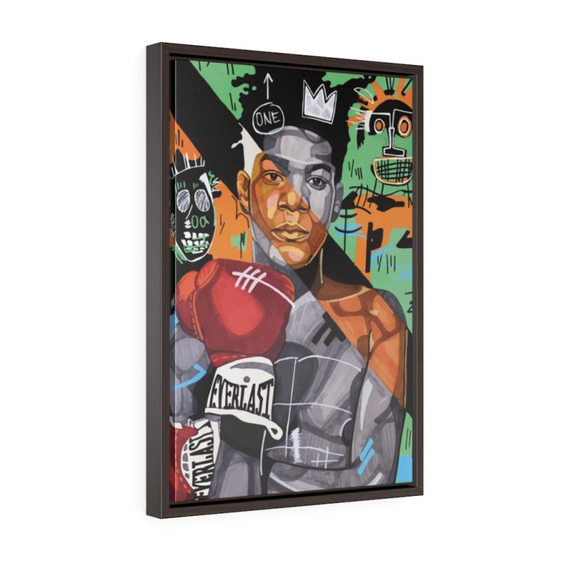 "NY Dreams" Framed Canvas Print - DomoINK