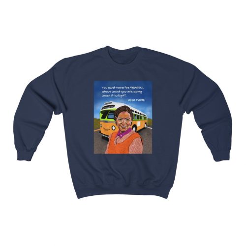 "Rosa Parks" Unisex Sweatshirt - DomoINK