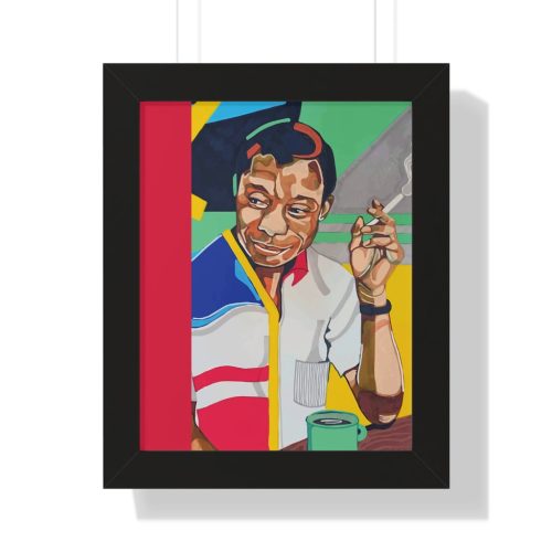 "Baldwin" Framed Art Print - DomoINK