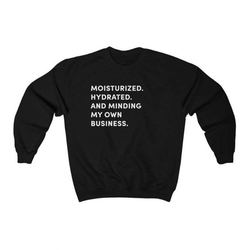 "Minding My Own Business" Unisex Sweatshirt - DomoINK