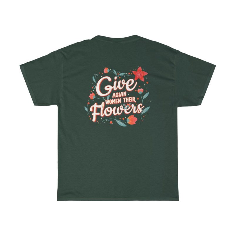 "Give Asian Creatives Their Flowers" Unisex T-Shirt - DomoINK