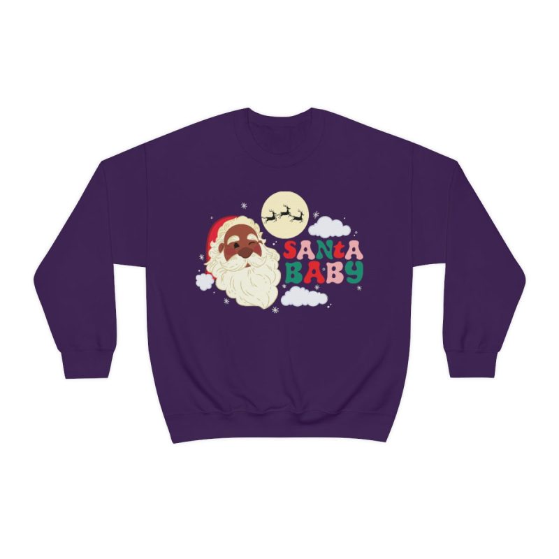 "Santa Baby" Unisex Sweatshirt - DomoINK