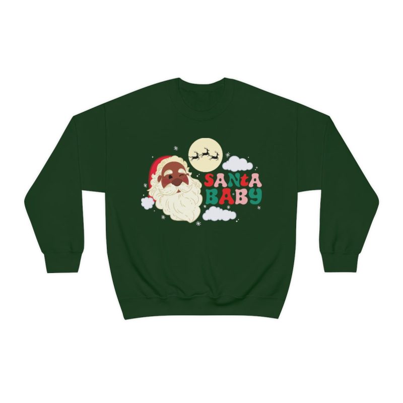 "Santa Baby" Unisex Sweatshirt - DomoINK