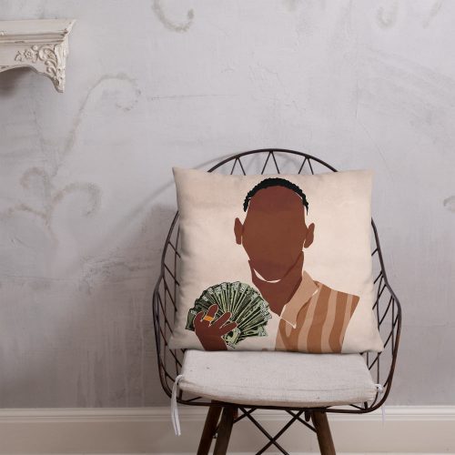 "Rich Man" Pillow - DomoINK