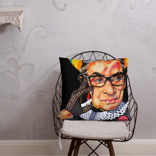 "Ginsburg" Pillow - DomoINK