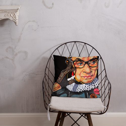 "Ginsburg" Pillow - DomoINK