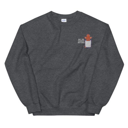 unisex crew neck sweatshirt dark heather front 619cbeb9647d0