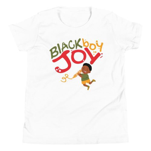 "Black Boy Joy" Youth T-Shirt - DomoINK